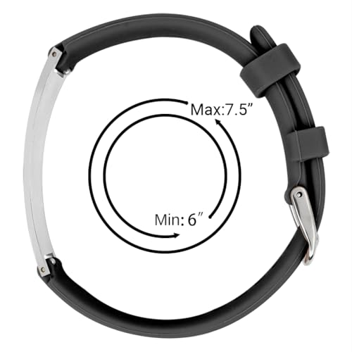 Custom Engraving Medical Alert Bracelet for Women,Personalized Seniors' Silicone Allergy Alert Information Bracelet3