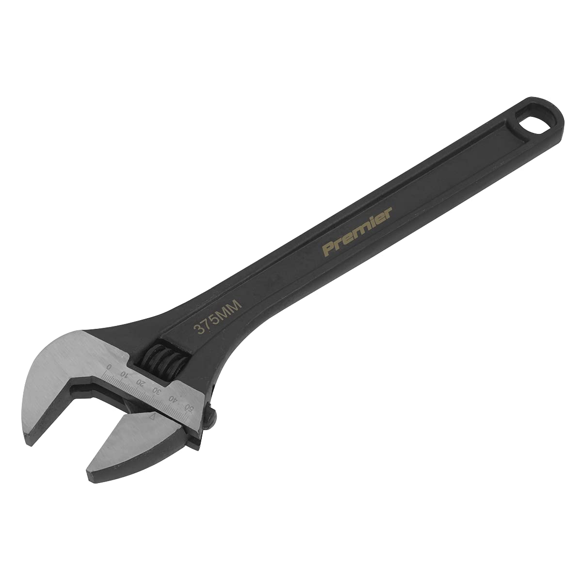 Sealey Adjustable Wrench Spanner Premier Hand Tool 375mm - AK9564