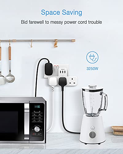 Plug-Adapter-TESSAN-Extension-Plug-with-3-USB-Socket-3-Way-Plug-Adapter-UK-Multi-Plug-Adaptor-Wall-Plug-Extender-for-Home-Office-Triple-Adapter-Plug-UK-Multiplug-Socket-Adapter-for-PhoneTablet