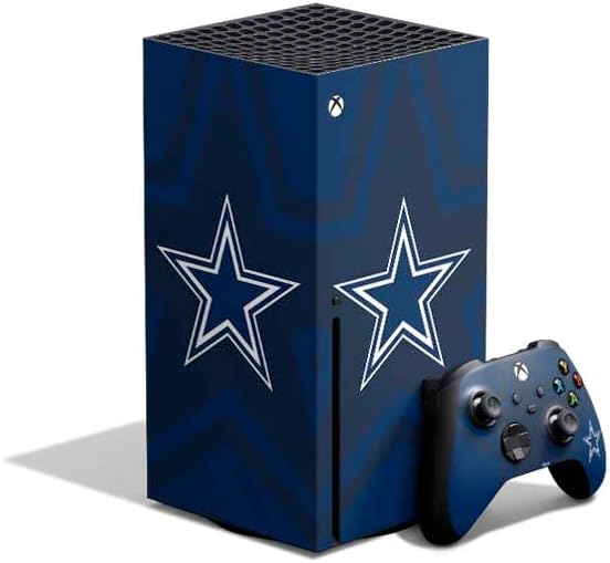 Skinit Decal Gaming Skin Compatible with Xbox Series X Bundle - Officially Licensed NFL Dallas Cowboys Design