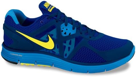 Amazon Nike ナイキ ランニングシューズ メンズ ルナグライド 3 ブルー イエロー 11夏 シューズ バッグ Amazon Nike ナイキ ランニングシューズ メンズ ルナグライド 3 ブルー イエロー 11夏 シューズ バッグ