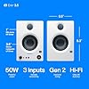 PreSonus Eris 3.5BT Gen 2 in White, Studio Monitor Speakers with Bluetooth, Pair, 3.5 Inch, 2-Way, Powered Desktop Speakers for Multimedia, Gaming, Studio-Quality Music Production, 50W Power #5