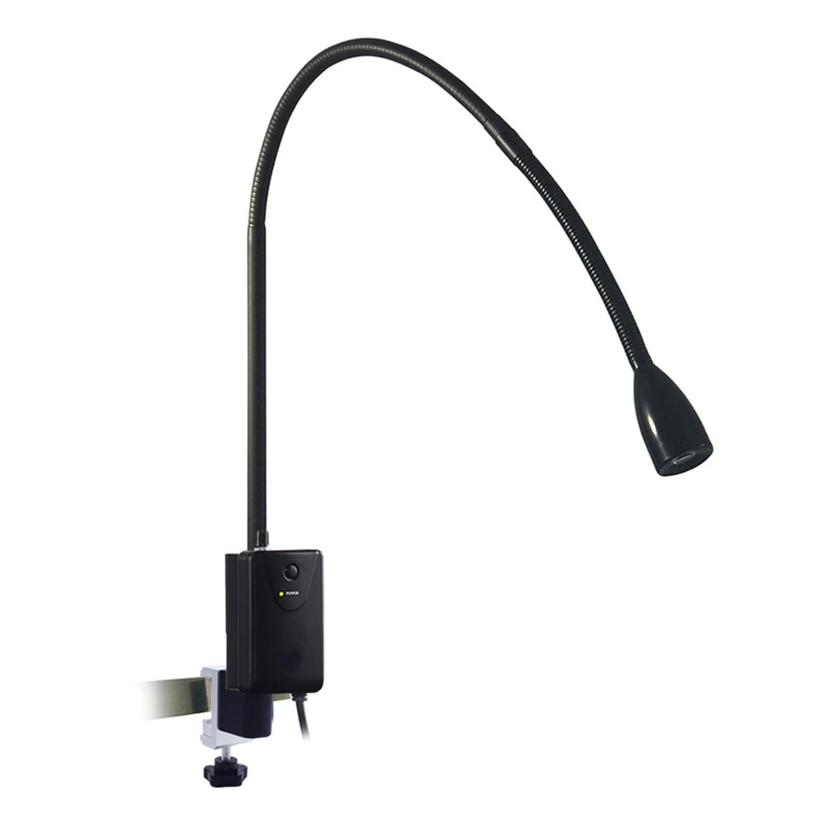 Generico Lampada per Visita Medica operatoria Lampada per Visita Medica Tipo rotaia da 3 W, Lampada per Visita Flessibile a Collo D'Oca con manopola di Regolazione della luminosità, per cliniche Dent