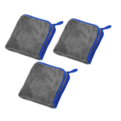 STOBAZA Car Cleaning Cloths 2 Sided Detailing Towels Absorbent Drying Lint for Car Wash