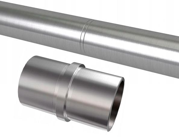Pasamanos para escaleras de acero inoxidable exterior e interior con rosca FlowDrill 8