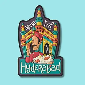 EXPLEASIA Wooden Fridge Magnets for Home & Kitchen | Fridge magents| Gifts Items| Printed Wooden Fridge magents (Hyderabad)