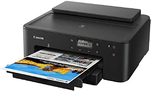 Canon PIXMA TS705a reiner Tintenstrahldrucker (ohne Scan- & Kopierfunktion, WLAN, Duplex, 5 separate Tinten, AirPrint, A4, Schwarz)