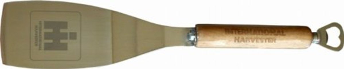 R&D Enterprises/Motorhead Products Enterprises, Inc DBA Motorhead 18-1/2-Inch Long Heavy Stainless Steel Spatula Featuring International Harvester Logo