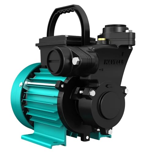 Havells Monoblock Water Pump ZINNIA2 Plus AL (0.5 HP) | Aluminium Winding, High Flow Rate, 180-260 V Range | Overheat Protection, Durable | for Home, Apartments | 1 Yr Warranty, Half (1/2) HP