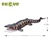 RECUR Mosasaurus Dinosaur Figurines Jurassic Toys, High Simulation Hand-Painted Real Feel Dinosaur Toy Realistic Animal Decorative Collection Gift for Kids Toddler Children Boys Educational Dino Toy