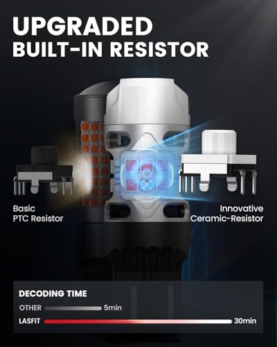 image for LASFIT 7440 LED Bulb Anti Hyper Flash Canbus 7443 Front or Rear Turn S