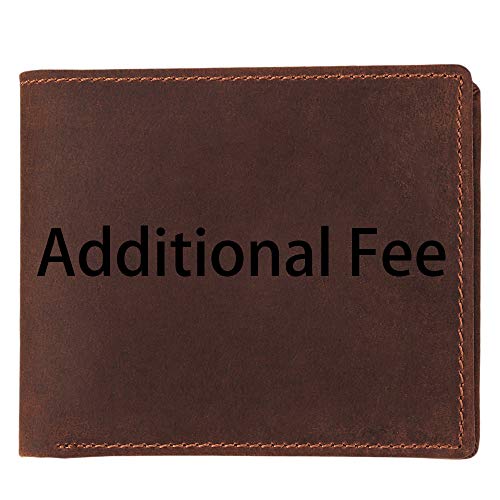 awofer Men Wallet, Wallet for Husband, Extra fee for shipping, parts, engraving, etc (Do not order)