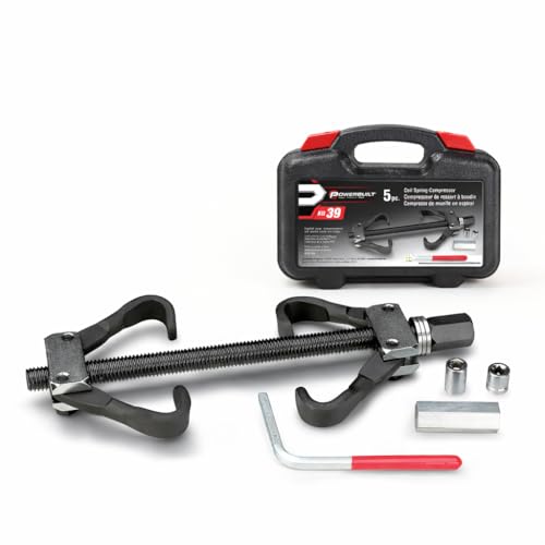 Powerbuilt 648603 Coil Spring Compressor Kit (5-Piece)
