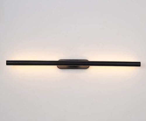 Miniatura 4 de Aplique de pared moderno de 20 pulgadas para tocador, 8 W, resistente al agua, para espejo de baño, luz blanca cálida Ajustable, ideal para vestidor