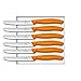 Produktbild Victorinox 6 Stück Tafelmesser Neue Griffform Swiss Classic (6er Pack, Orange)