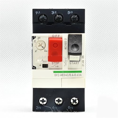 Disjoncteur moteur GV2-ME04C 3P Schneider électrique thermique 0,4-0,63A