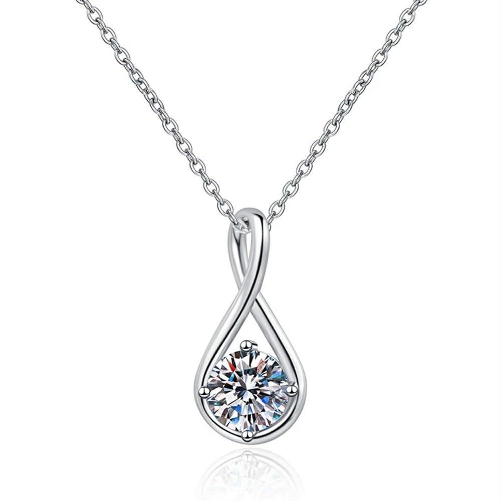 Collares de diamantes de laboratorio en plata 925 de lujo 7