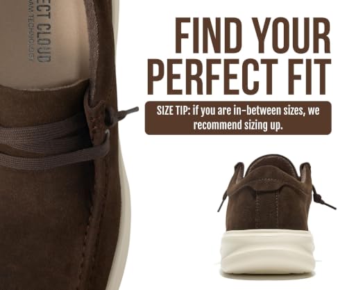Image of Project Cloud Genuine Leather Loafers for Men - Non-Slip Mens Shoes (Dante)