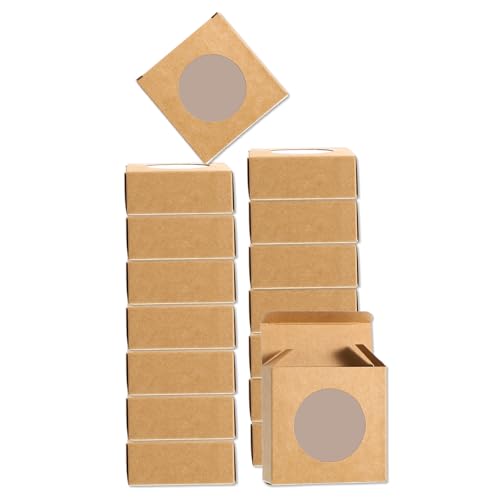 Boîtes d'emballage pour savon boîte cadeau pâtisserie marron