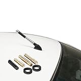 HAOBO Car Antenna, Antenna for Truck, RV Accessories 4.7 Inch Car Audio & Video Antennas, Universal Car Accessories Carbon Fiber Antenna Fit for Ford F150 and Other Brand Models