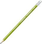 STAEDTLER WOPEX Pre-Sharpened #2 Pencils, Pack of 20 - Ergonomic Triangular Shape, Break-Resistant, Non-Slip Surface, Wood-Polymer, PVC-Free Eraser Tip