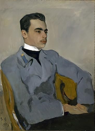 Lienzo de pared de Valentín Serov con retrato de 60x90cm para decoración