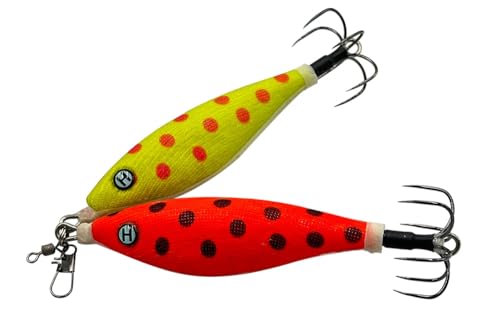 ハピソン(Hapyson) ハピタコ スッテ 6本針 (全傘) 柑橘 YT-106-KK