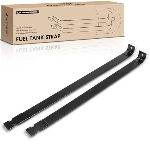 A-Premium Set of 2PCS Fuel Tank Straps Compatible with Ford F-150 F-250 1980-1996 F-350 1980-1996 F53 F59 F Super Duty 1988-1996 F-100 1980-1983