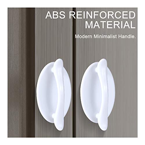 Andiker - Maniglie autoadesive per armadietti e