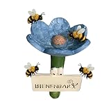 Bon cadeau : cette station d'arrosage pour pollinisateurs fonctionne non seulement comme un outil pratique pour nourrir les pollinisateurs, mais agit également comme un charmant ajout à la décoration du jardin, apportant vie et couleur aux parterres de fleurs et aux conteneurs, créant une atmosphère accueillante dans les jardins qui résonne avec les amoureux de la nature.