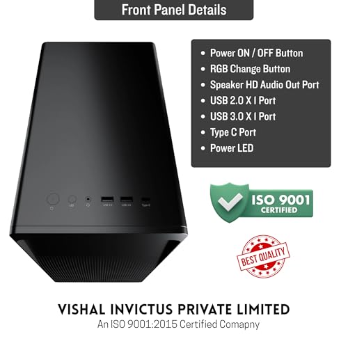Image of Desktop Computer Set with I5 2nd Generation, 8GB RAM, 128GB SSD, 22-inch Monitor, Keyboard, Mouse, WiFi, Speakers, Windows 11, Black Full Set | 1 Year Warranty