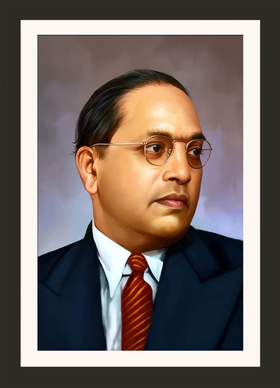 Wall Frame Dr. Bhim Rao Ambedkar Wall Hanging Framed Photo Without ...