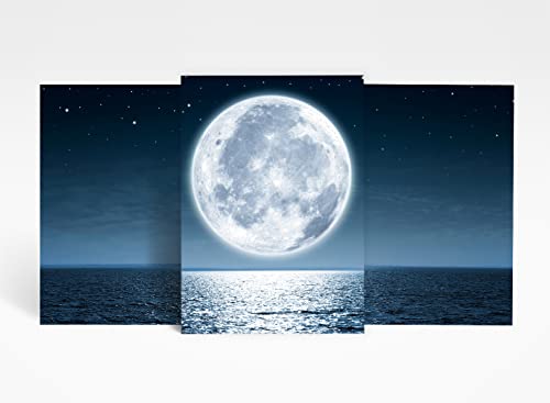 Láminas de la luna de diseño A3, el póster de estrellas perfecto para regalar en un cumpleaños