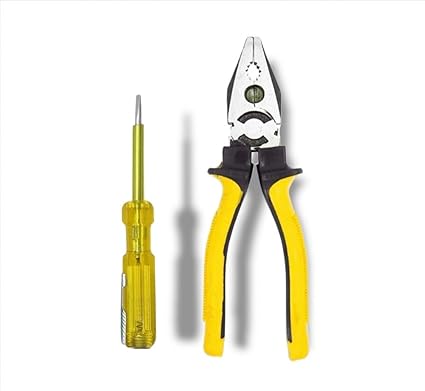Sky Blue Enterprises Multipurpose Professional Home & Office Used Hand Tools Kit Plier Combo Set (2 Piece) SBE-005