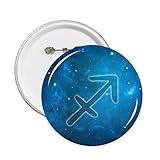Classificazione: Badge DIYthinker Sagittario Zodiaco Cielo notturno stellato Badge S
