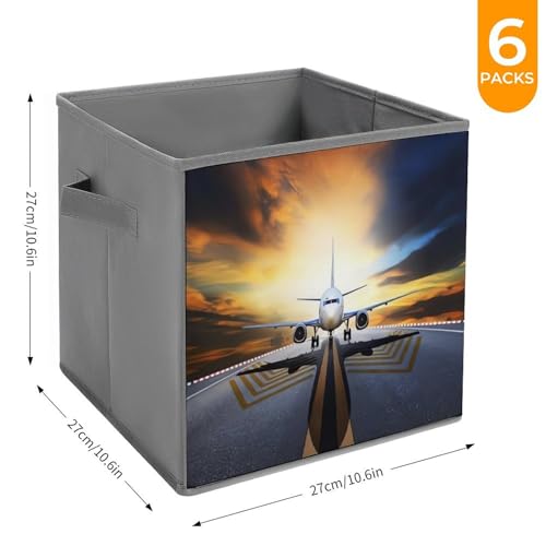 Bacs de rangement pliants durables avec poignées pour serviettes et linge