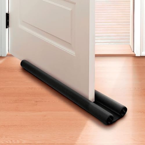 Protetor Veda Porta Duplo Contra Bichos E Insetos Impermeável Preto