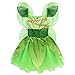Agoky Disfraz de Hada Campanilla para Niña Cosplay Elfo Princesa Vestido Fantasía...