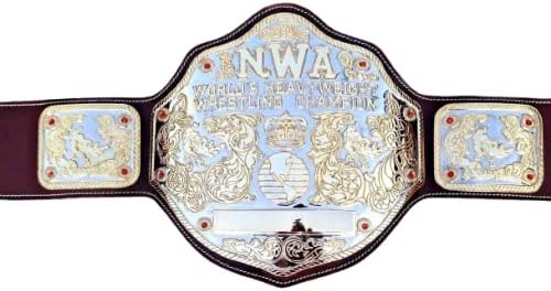 STANE NWA - Cinturón grande de zinc de oro de 24 quilates, color plateado, negro, talla única