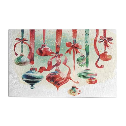 Ambesonne NX}XhA}bgABe[WNX}Xe[}XAJtȒnVƃ[X̉؂₩ȃCXgA~ߗnt|GXetA}bg76.2 cm X 45.7 cmA_[NR[O[u[