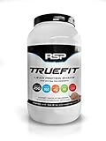 RSP TrueFit - Lean Meal Replacement Protein Shake with Fiber & Probiotics from Essential Real Whole Foods, Gourmet Chocolate Milkshake, 2 Pound Protein Powder for Men & Women