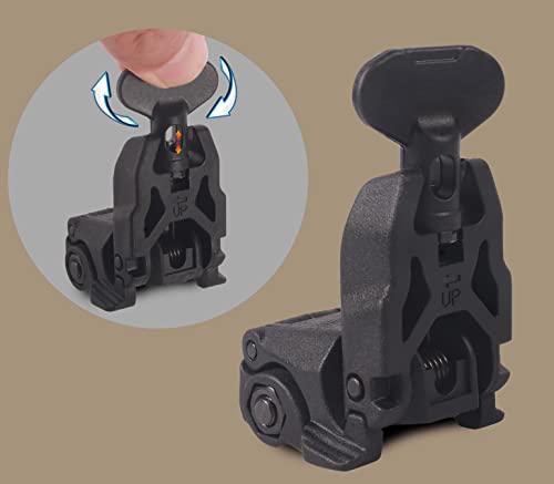 ADEGRIN 2nd Generation Flip Up Backup Sights #TOP8