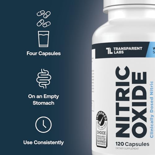 Transparent Labs Nitric Oxide Capsules