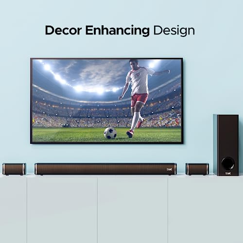 Image of boAt Aavante Bar 2400 5.1CH Soundbar with 180W RMS, Wired Subwoofer, 2 Rear Satellites, Signature Sound, Multi Compatibility, EQ Modes & Remote Control(Premium Black)