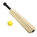 VICASKY Kids Cricket Bat with Rubber Grip Bat, Soft Ball Cricket Set,Foam Padded Cricket Bat Plaything Kit Parent-Child Sports Game for Garden, Beach, Backyard,Home