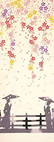 手ぬぐい 舞桜風景 日本製 綿100% 33×90cm タペストリー ギフト