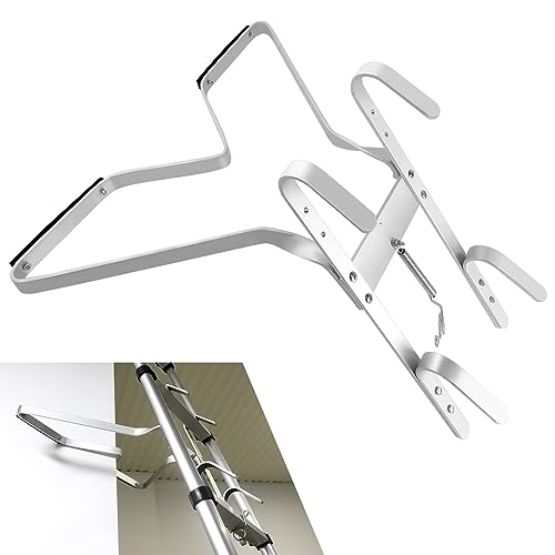 Image of Heavy Duty V-Shape Ladder Stand Off/Ladder Stay, Fits Universal Ladder Ladders Accessory