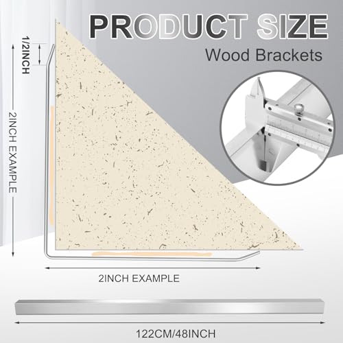 Image of MorningRo 8 Pack Stainless Steel Wall Corner Guards 2x2x48 Inch Heavy Duty Wall Corner Protector Metal Edge Protectors with 90-Degree Angle Smooth Folded Edge Design for Protection and Decoration