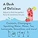 Jordan's Skinny Mixes Sugar Free Syrup, Raspberry Flavor, Fruit Flavored Water Enhancer, Drink Mix for Ice Tea, Lemonade & More, Zero Calorie Flavoring, Keto Friendly, 25.4 Fl Oz, 1 Pack