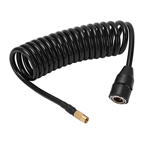 Car Air Pump Hose, Air Compressor Hose 9.84ft PS20 Female Plug Inflator Extension Tube for American Tire Nozzle Car Motorcycle